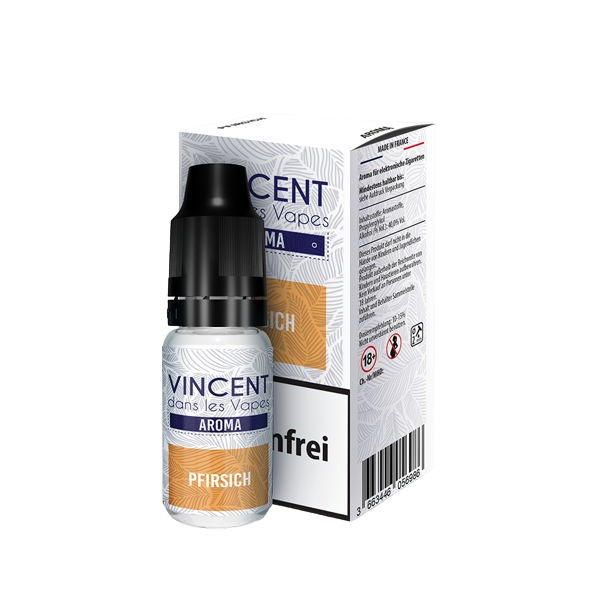 Pfirsich Aroma Vincent dans les Vapes