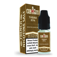 Tabak RY4 Nikotinsalz Liquid Authentic CirKus Tabak RY4 Nikotinsalz Liquid Authentic CirKus