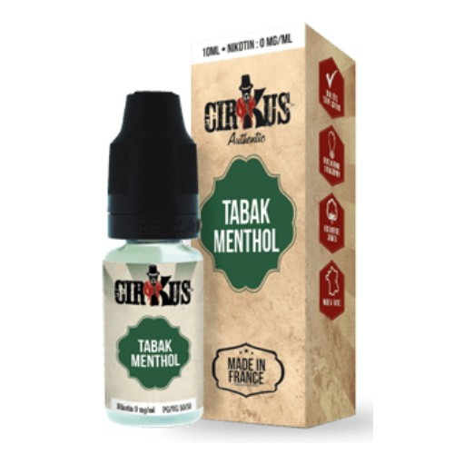 Tabak Menthol Liquid Authentic CirKus