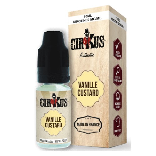 Vanille Custard Liquid Authentic CirKus