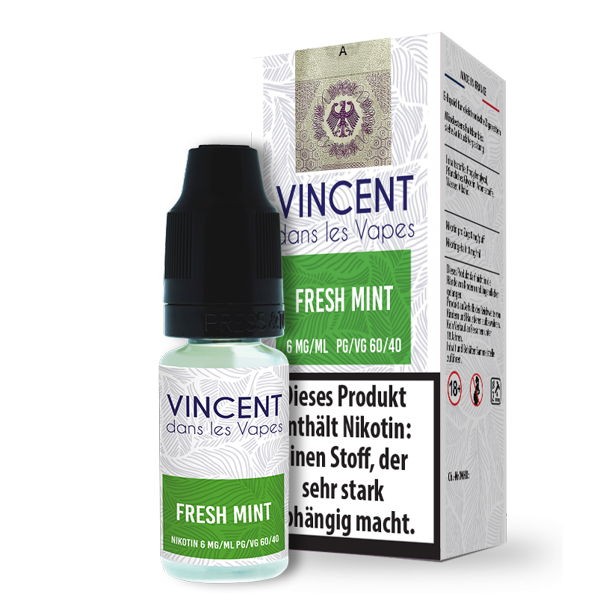 Fresh Mint Liquid Vincent 6 mg/ml