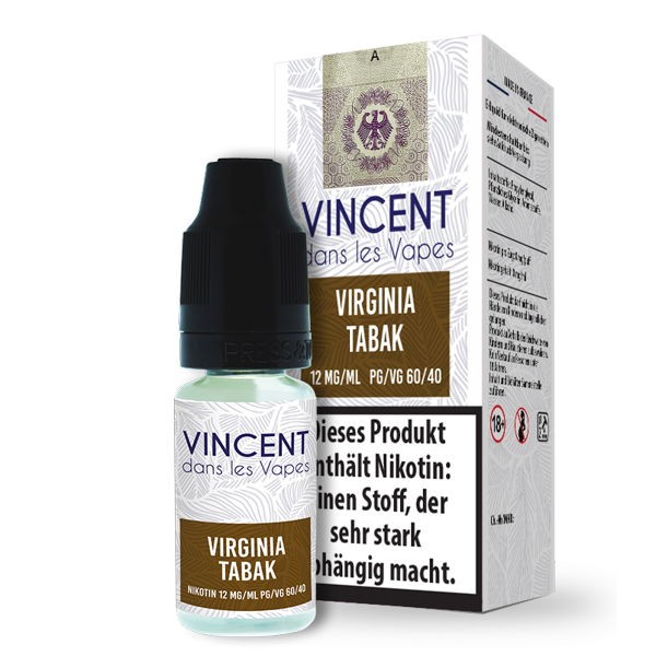 Virginia Tabak Liquid Vincent 12 mg/ml