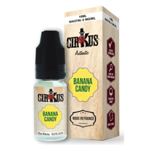 Banana Candy Authentic CirKus Liquid